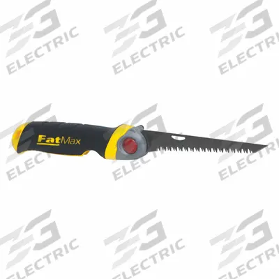 STANLEY Folding Jab Saw: 6 in Blade Lg, Steel, 13 3/4 in Overall Lg, 8 - Jab Saws