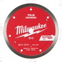 MILWAUKEE Diamond Saw Blade: Granite/Marble/Tile, 7 in Blade Dia., 5/8 in Arbor Size, Wet/Dry (MPN 49-93-9207). Key specifications — attr1097734: Wet/Dry; attr1097738: Angle Grinder; attr1097751: MILWAUKEE.