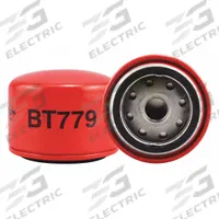 BALDWIN FILTERS Transmission Fluid Filter: Caterpillar, G401 Integral Gasket, Cellulose (MPN BT779). Key specifications — Brand: BALDWIN FILTERS; Compatible Vehicle Make: Caterpillar; Includes: G401 Integral Gasket; Media Material: Cellulose; Baldwin Interchange: BT779.