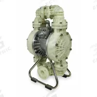 DAYTON Double Diaphragm Pump: Polypropylene Body, 2 in, Flange Connection, 120 gpm, 231 ft Max. Head (MPN 3HJW4). Key specifications — Brand: DAYTON; Seat Material: PP; Check Valve Material: PTFE.