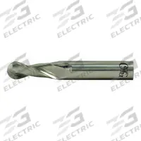 OSG Ball End Mill: Carbide, 3 Flute, 3/16" Mill Dia, 9/16" LOC, 2" OAL (MPN 20100200)