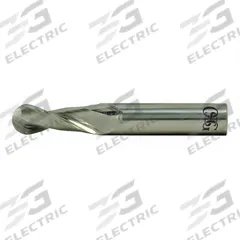 OSG Ball End Mill: Carbide, 3 Flute, 3/16" Mill Dia, 9/16" LOC, 2" OAL (MPN 20100200)