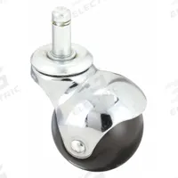 APPROVED VENDOR Stem Caster: Swivel, No Brake, 2 in Wheel Dia., 2 in Wheel Wd, 2 5/8 in Mounting Ht (MPN P4S-PB020G-SG3-CF). Key specifications — attr1111099: APPROVED VENDOR; attr1111095: Black; attr1176855: Swivel.