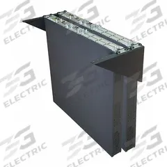 VIDEO MOUNT PRODUCTS Wall Mount Vertical Equipment Rack: 4 Rack Units, 4 7/8 in x 19 in x 7 1/2 in (MPN ER-VR4U). Key specifications — Brand: VIDEO MOUNT PRODUCTS; Includes: (2) Rear Cable Pass-Throughs; Material: Steel; Features_Broad: Low-Profile Vertical Orientation.