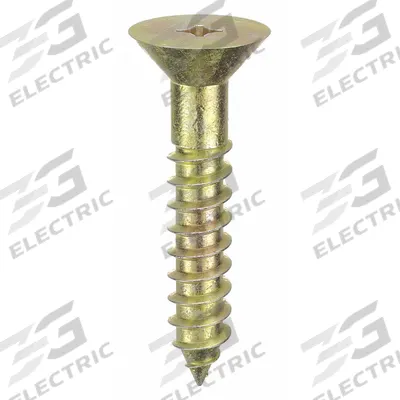 APPROVED VENDOR Concrete Anchor Screw: 1 1/2 in Overall Lg, 1/4 in Dia, Steel, Zinc Yellow - Flat-Head Screw Anchors
