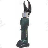 GREENLEE Cordless Cable Cutter: 10.8V, 1 1/4 in Fine Stranded Copper Cable, Inline, Scissor, 1.5 Ah (MPN ES32FML110). Key specifications — attr531858: (2) Batteries; attr531873: Yes; attr531847: 10.8V; attr531859: 1-1/4 in Fine Stranded Copper Cable; attr531884: Cable Cutter; attr531849: GREENLEE.