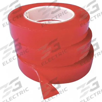 SILVERTAPE Foam Tape: Firm, Permanent, 1 in Wd, 5 1/2 yd Lg, 20 mil Thick, Closed - Transparent Double-Sided Foam Tape