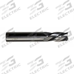 CLEVELAND Square End Mill: Carbide, 4 Flute, 3 mm Mill Dia, 12 mm LOC, 40 mm OAL (MPN C98219)