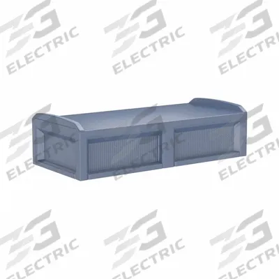 CORTECH Institutional Bed: Midnight Blue, 80 in Overall Lg, 36 in Overall Wd - No Storage Bed Frames