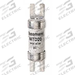BUSSMANN Fuse: Bussmann NITD, Fast Acting, 25 A, 550 V AC (MPN NITD25). Key specifications — Series: NITD; Brand: BUSSMANN.