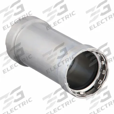 VIEGA MEGAPRESS Crimp Coupling Fitting: 2 in Pipe x 2 in Pipe Size, Press-fit x Press-fit - Steel Press Pipe Fittings