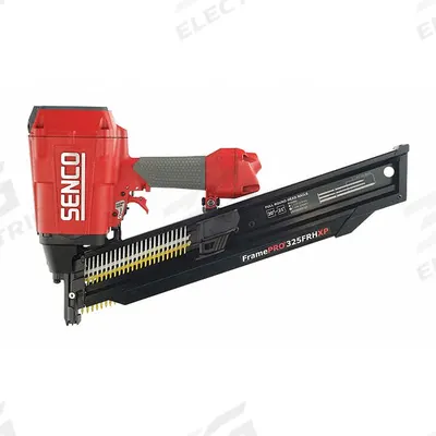 SENCO Air Nail Gun: Framing, 20°, Plastic, 3/8 in NPT, Combo, Strip Collation - Air-Powered Framing Nailers