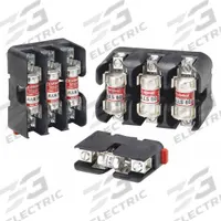 LITTELFUSE Fuse Block: Open Block Design, 1 Pole, 600 V AC, Box Lug, Non-Indicating (MPN LFT600601C). Key specifications — Brand: LITTELFUSE.