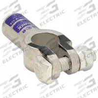 FUSION Battery Terminal: Straight, Crimp, 3/0 ga, Purple Color, Negative, Copper/Tin (MPN 4030N). Key specifications — Contact Material: Tin; Alignment: Straight; Color Code: Purple; Connection Type: Crimp; Gauge: 3/0 ga; Polarity: Negative; Brand: FUSION.