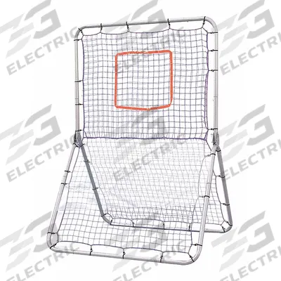 CHAMPION SPORTS Pitch Back Screen: 72 in Overall Ht, 42 in Overall Wd, 72 in Overall Dp - Bounce Back Nets