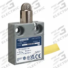 TELEMECANIQUE SENSORS Limit Switch: Plunger Actuator, Metallic, Plunger, 80 ozf Op Force - Max, Zinc (MPN 9007MS10S0506). Key specifications — Manufacturer Part Number: 9007MS10S0506; Brand: TELEMECANIQUE SENSORS; Electrical Connection: Pre-Wired Cable; Series: 9007MS; Body Material Type: Metallic; Actuator Type: Plunger.