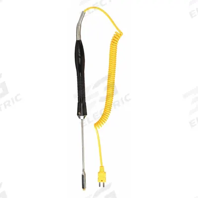 EXTECH Surface Temperature Probe: -40°F to 932°F /-40°C to 500°C, ±0.2°C/±0.4°F - Thermocouples for Gas Applications