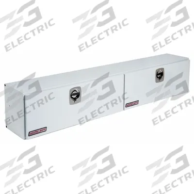 WEATHER GUARD Topside Truck Box: Topside Truck Box, Double Drop-Down Doors Lid, D-Handle - Double Drop-Down Door Topside Boxes