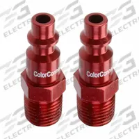 LEGACY Quick Connect Plug: 1/4 in Body Size, 1/4 in Hose Fitting Size, 1/4"-18 Thread Size, 2 PK (MPN A73440D-2pk). Key specifications — Brand: LEGACY; Thread Size: 1/4"-18; Coupling Locking Type: Sleeve; Hose Fitting Gender: Male.