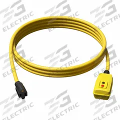 APPROVED VENDOR Plug-In GFCI: Manual Reset, 25 ft Lg, 12/3, 5-15P Plug, 15 A Current, 125V AC, 5-15R (MPN 875LF0). Key specifications — NEMA Plug Configuration: 5-15P; NEMA Receptacle Configuration: 5-15R; Brand: APPROVED VENDOR; Voltage: 125V AC.