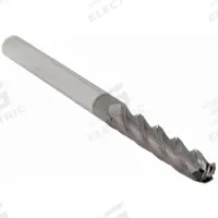 APPROVED VENDOR Ball End Mill: Carbide, TiCN Coated, 4 Flute, 5/16" Mill Dia, 1-1/2" LOC, 6" OAL (MPN 229-001035C)