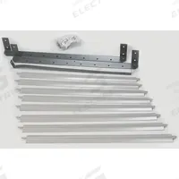 DAYTON Hydronic Unit Heater Louver: Vertical Louver Kits, 5PV20/5YH19, Steel, Gray (MPN 5ZKC9). Key specifications — Brand: DAYTON; Material: Steel; Color: Gray; Overall Dimensions - H x W x D: 19-3/16 in x 20-3/4 in x 3-5/8 in; Compatible Grainger Part Number: 5YH19.