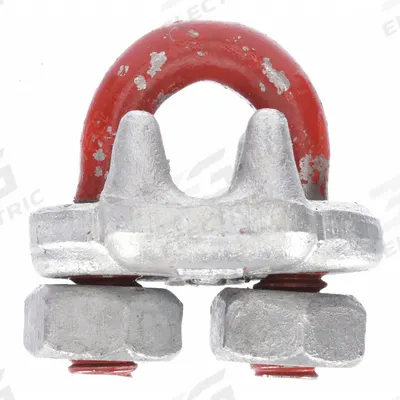 CROSBY Wire Rope U-Bolt Clip: 5/16 in Compatible Rope Dia, 5 1/4 in Rope Turnback Lg - U-Bolt Clips