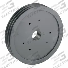 APPROVED VENDOR V-Belt Pulley: C180, 3 Groove, 18.4 in OD, Bushed Bore, E, For C/CX Belt Section (MPN 3C180E). Key specifications — Pulley Industry Number: C180; Pitch Diameter: 18 in (C); For Belt Section (broad, with similar types): C or CX.