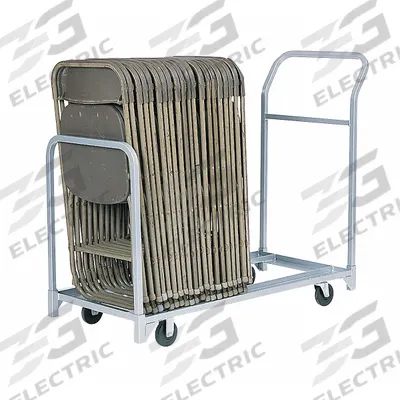RAYMOND PRODUCTS Chair Cart: 300 lb, 51 in L x 22 in W x 43 1/2 in H, For 24 Chairs - Carts for Folding & Stacking Chairs