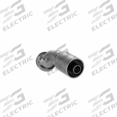 PARKER Hydraulic Crimp Fitting: Steel x Steel, 45° Elbow, -12 For Hose Dash Size - Crimp Hydraulic Hose Fittings with Flange Connection