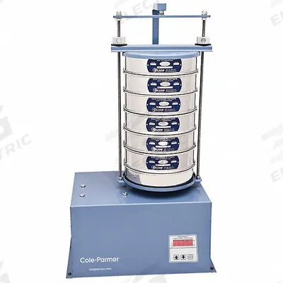 COLE-PARMER Mechanical Sieve Shaker: Orbital, 8 in Sieve Dia Accepted - Mechanical Sieve Shakers