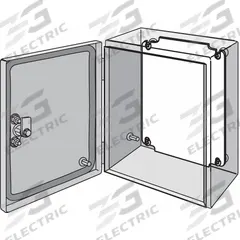HOFFMAN Panel: Back Panel Panel, 5.16 in Overall Ht, 5.16 in Overall Wd, Steel, Powder Coated (MPN LP1515). Key specifications — Panel Style: Back Panel; Brand: HOFFMAN; Finish: Powder Coated; Manufacturer Part Number: LP1515; Material: Steel.