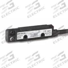 EATON Photoelectric Sensor: M18 Threaded, Built-in Connector, 4 - Pin Micro, 20-264V AC & 15-30V DC (MPN 13100RQD03). Key specifications — Brand: EATON; Electrical Connection: Dual Key Micro Connector; Manufacturer Part Number: 13100RQD03; Body Material: Polyurethane; DC Supply Voltage Rating: 15-30V DC; NEMA Enclosure Rating: 4; Series: Comet; AC Supply Voltage Rating: 20-264V AC.