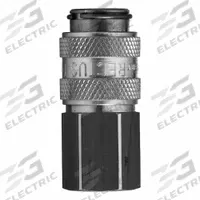 PARKER Quick Connect Socket: 1/4 in Body Size, 1/4 in Hose Fitting Size, 1/4"-18 Thread Size, Ball (MPN 23KAIN13MPN). Key specifications — Brand: PARKER; Thread Size: 1/4"-18; Coupling Locking Type: Ball; Hose Fitting Gender: Female.