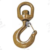 CROSBY Slip Hook: 4,000 lb Working Load Limit, 100 Hook Grade, Alloy Steel, 5/8 in Material Thick (MPN 1048825). Key specifications — Color: Gold; Brand: CROSBY; Visual Indicator Markings: Deformation & Max Angle.