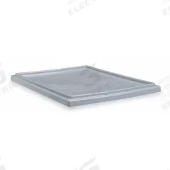 AKRO-MILS Lid: 29 1/2 in x 19 1/2 in, Gray, FDA Compliant, 5W879, 35300 (MPN 35301GREY). Key specifications — Compatible Tote - Grainger Part Number: 5W879; Compatible Tote - Manufacturer Model Number: 35300; Brand: AKRO-MILS; Material: Plastic.