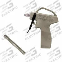 EXAIR Safety Air Gun with extension: Ergonomic Grip, Cast Aluminum, 1/4 in Female NPT, Straight (MPN 1690-18). Key specifications — attr1328526: Cast Aluminum; attr1328500: Extension Pipe; attr1328508: EXAIR; attr1328515: No; attr1328533: Yes.