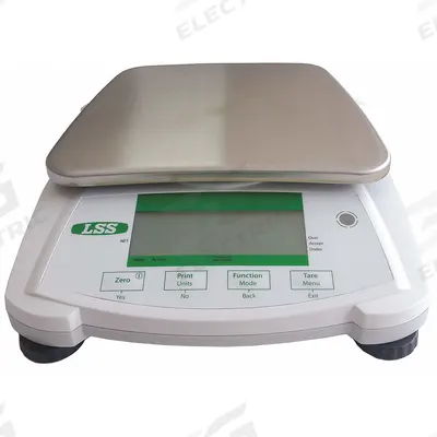 APPROVED VENDOR Industrial Bench Scale: 7 1/2 in x 5 3/8 in, Integrated - Compact Bench Scales