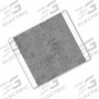 3M Conductive Electrical Tape: Square, 1 1/2 in x 1 1/2 in, 3.2 mil Thick, 600 V Volt Rating, Silver (MPN 1170)