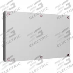 RITTAL Enclosure: Light Gray, Steel, 15 in x 23 in x 5 in, NEMA 1/12/3R/4, Solid Cover (MPN 1512000). Key specifications — Color: Light Gray; Cover Style: Solid; Includes: Mini Cam Lock; NEMA Enclosure Rating: 12; Brand: RITTAL.
