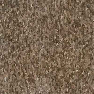 ARMSTRONG FLOORING Vinyl Floor Tiles: Smokey Brown, Std Excelon Imperial Texture - Imperial Texture VCT