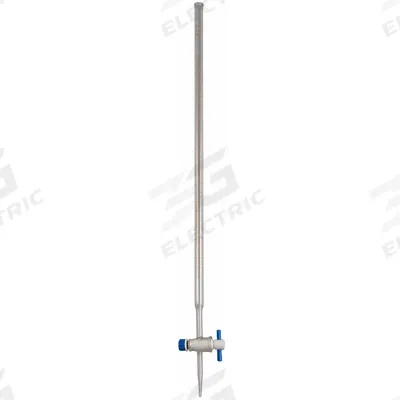 APPROVED VENDOR Straight Bore Buret: 25 mL, B, 560 mm, ±0.10 mL, 0.1 mL Inc, Glass - Class B Glass Burets