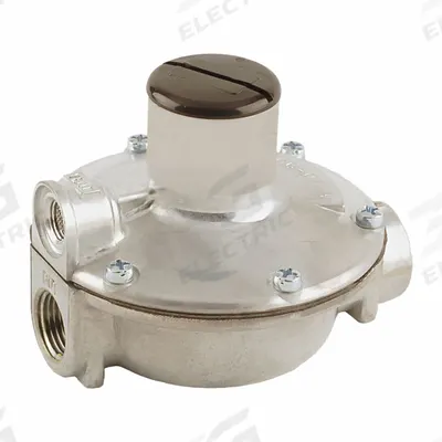 FISHER LPG Pressure Regulator: Lever-Acting Gas, 110,000 BtuH Gas Capacity, Zinc, NPT x NPT - Lever-Acting Gas Pressure Regulators