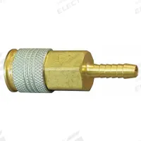 HANSEN Quick Connect Hose Coupling: 1/4 in Body Size, 1/4 in Hose Fitting Size, Push-to-Connect (MPN B23AS25H). Key specifications — Thread Size: 1/4" -18; Coupling Locking Type: Push-to-Connect; Brand: HANSEN.