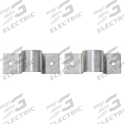 NEW AGE INDUSTRIAL Wall Brackets: 5 1/2 in x 2 in x 2 in, 8 ga, Aluminum, Unfinished - Wall-Securing Brackets for Standard Metal Shelving