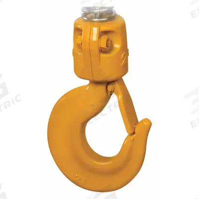 HARRINGTON Bottom Hook Assembly: Electric Chain Hoists, 500 lb Compatible Load Capacity - Bottom Hooks for Hoists
