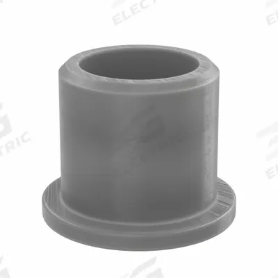 BUNTING BEARINGS Sleeve Bearing: MDS-Filled Nylon, 3/8 in Bore, 1/2 in OD - Wear-Resistant Plastic Flanged Sleeve Bearings