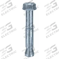 MKT FASTENING Wedge Anchor Stud: 137 mm Overall Lg, 24 mm Dia, M16 Thread Size, Steel, Steel, 10 PK (MPN M16505301). Key specifications — Brand: MKT FASTENING; Anchor Type: Wedge; Finish Type: Zinc Plated.