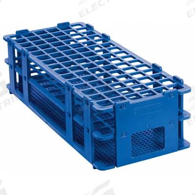 SP SCIENCEWARE Tube Rack: 4 1/8 in Overall Wd, 2 1/2 in Overall Ht, 9 3/4 in Overall Lg - Lab Storage Racks