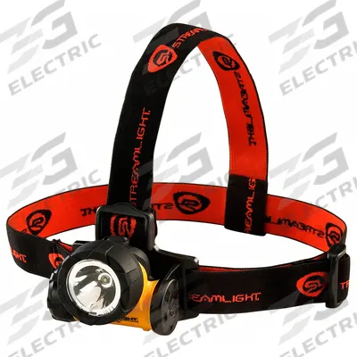STREAMLIGHT Safety-Rated Headlamp: 150 lm, 3 hr Run Time at Max. Brightness, 190 m Max Beam - Headlamps
